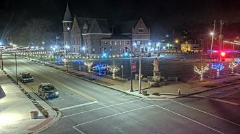 Weather camera view of City of Connersville.