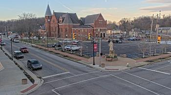 Weather camera view of City of Connersville.