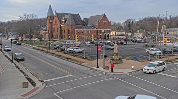 Weather camera view of City of Connersville.