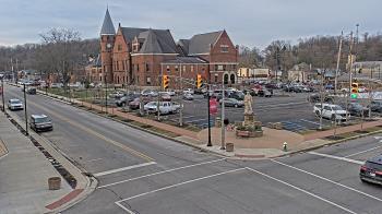 Weather camera view of City of Connersville.