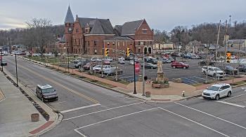 Weather camera view of City of Connersville.