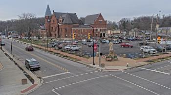 Weather camera view of City of Connersville.