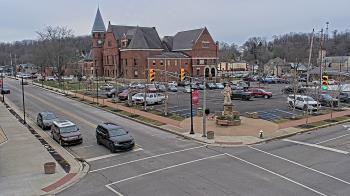 Weather camera view of City of Connersville.