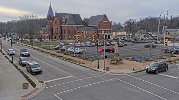 Weather camera view of City of Connersville.