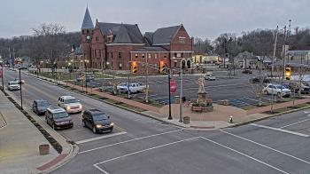 Weather camera view of City of Connersville.