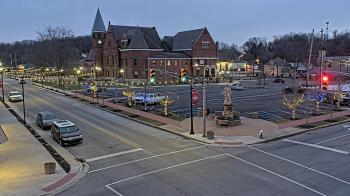 Weather camera view of City of Connersville.