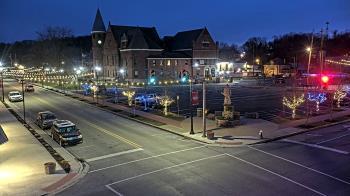 Weather camera view of City of Connersville.