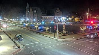 Weather camera view of City of Connersville.