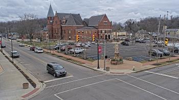 Weather camera view of City of Connersville.
