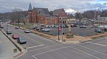 Weather camera view of City of Connersville.