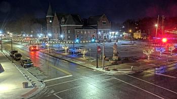 Weather camera view of City of Connersville.