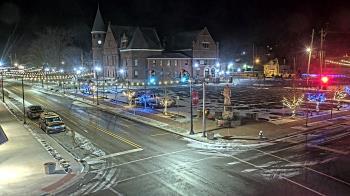 Weather camera view of City of Connersville.