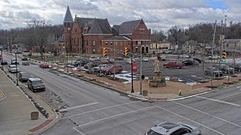 Weather camera view of City of Connersville.
