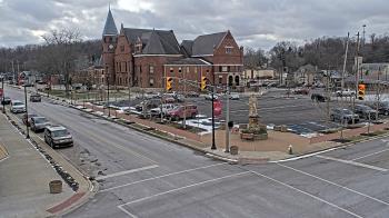 Weather camera view of City of Connersville.