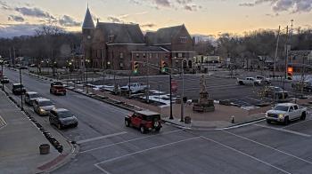 Weather camera view of City of Connersville.