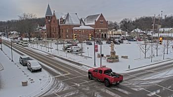 Weather camera view of City of Connersville.