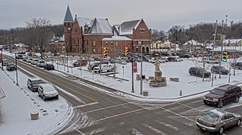 Weather camera view of City of Connersville.