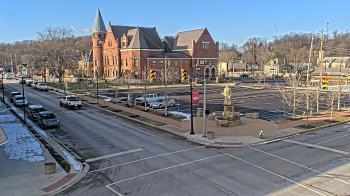 Weather camera view of City of Connersville.
