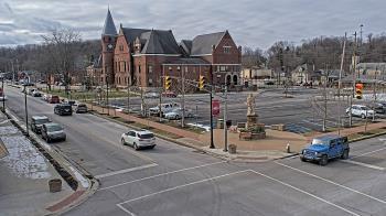 Weather camera view of City of Connersville.