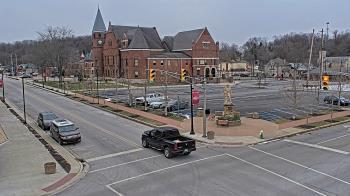 Weather camera view of City of Connersville.