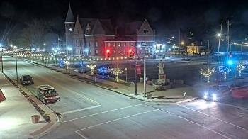 Weather camera view of City of Connersville.