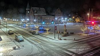 Weather camera view of City of Connersville.