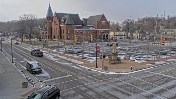 Weather camera view of City of Connersville.