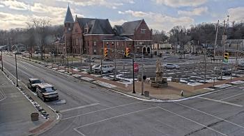 Weather camera view of City of Connersville.