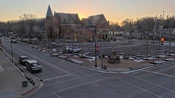 Weather camera view of City of Connersville.