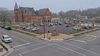 Weather camera view of City of Connersville.
