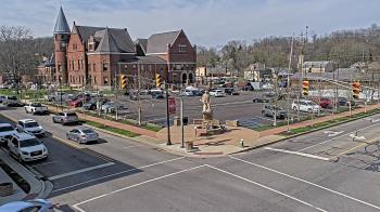 Weather camera view of City of Connersville.
