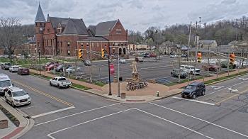 Weather camera view of City of Connersville.