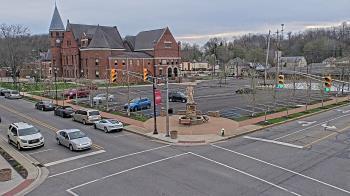 Weather camera view of City of Connersville.