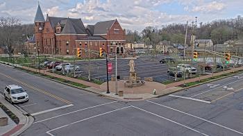 Weather camera view of City of Connersville.