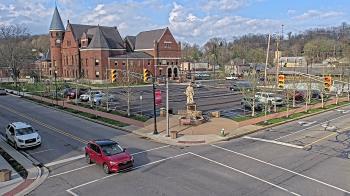 Weather camera view of City of Connersville.