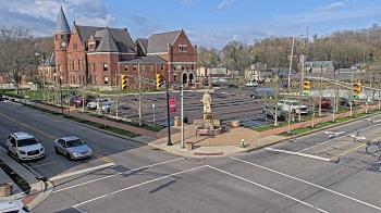 Weather camera view of City of Connersville.