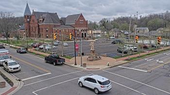 Weather camera view of City of Connersville.