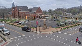 Weather camera view of City of Connersville.
