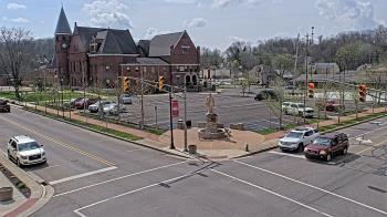 Weather camera view of City of Connersville.