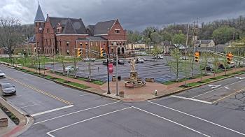Weather camera view of City of Connersville.