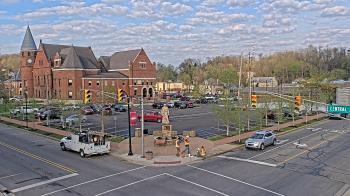 Weather camera view of City of Connersville.
