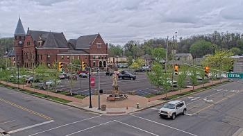 Weather camera view of City of Connersville.
