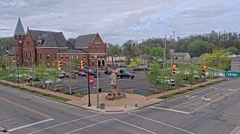 Weather camera view of City of Connersville.