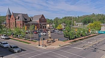 Weather camera view of City of Connersville.