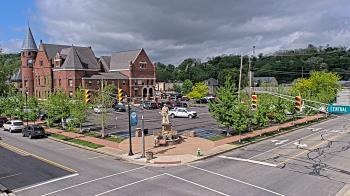 Weather camera view of City of Connersville.