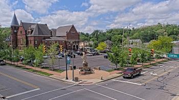 Weather camera view of City of Connersville.