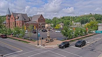 Weather camera view of City of Connersville.