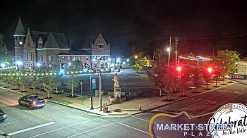 Weather camera view of City of Connersville.