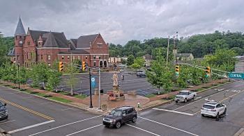 Weather camera view of City of Connersville.