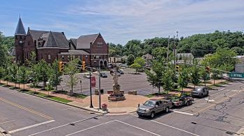 Weather camera view of City of Connersville.